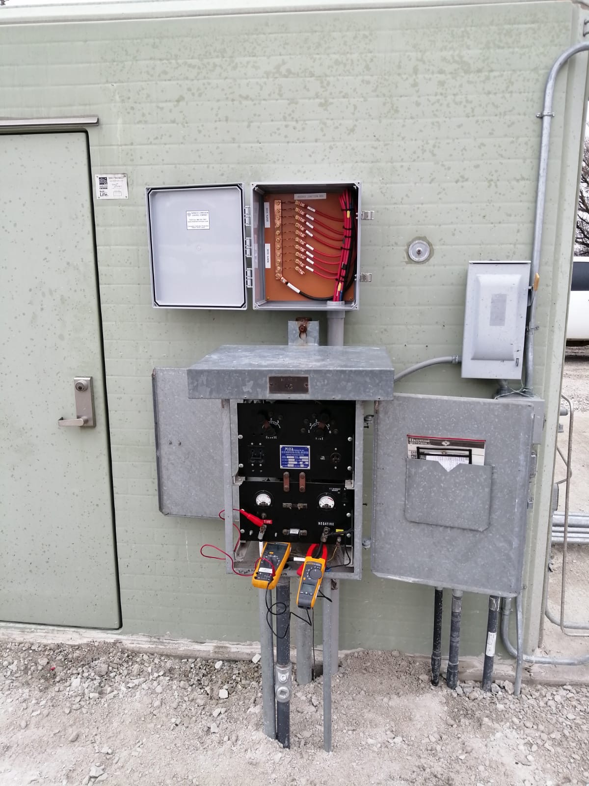 Installed Juction Box